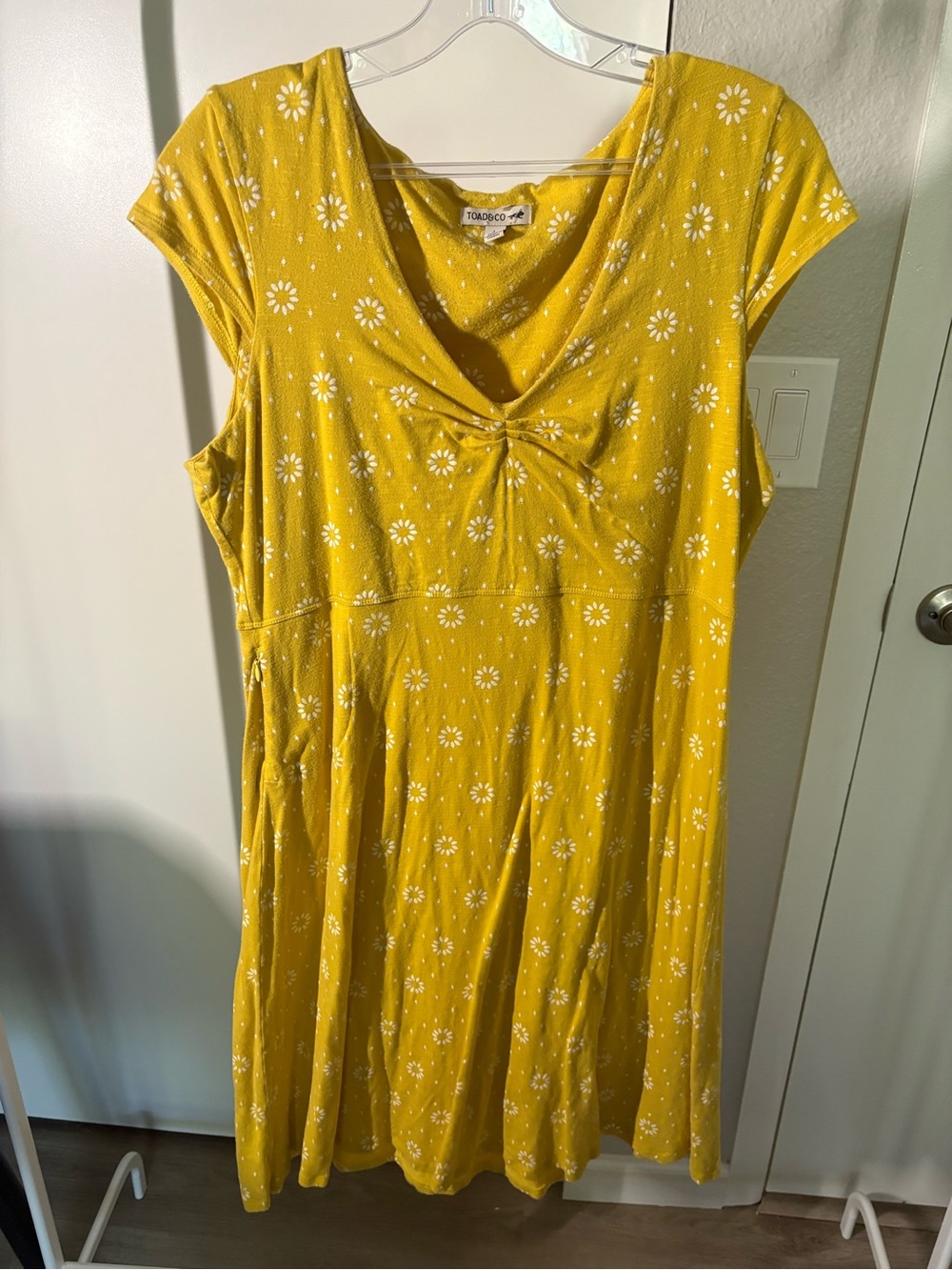 Yellow Floral Toad&Co Rosemarie Dress